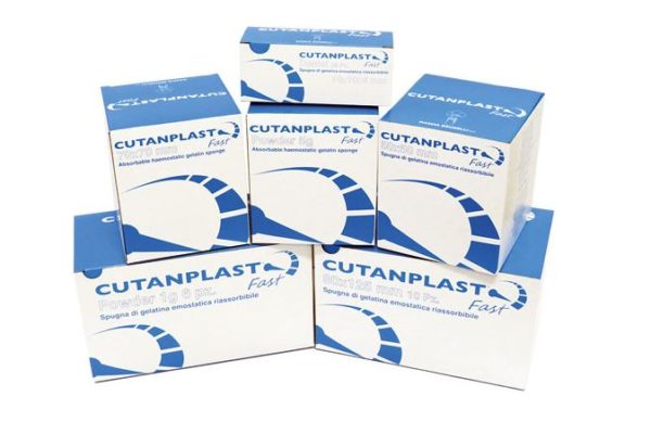 Cutanplast FAST Gelatin Sponge Haemostats