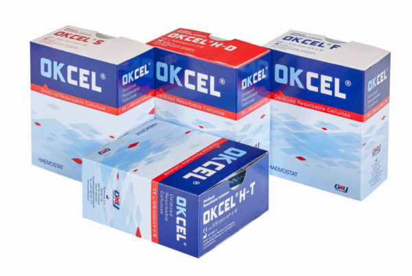 Okcel Oxidised Cellulose Haemostats