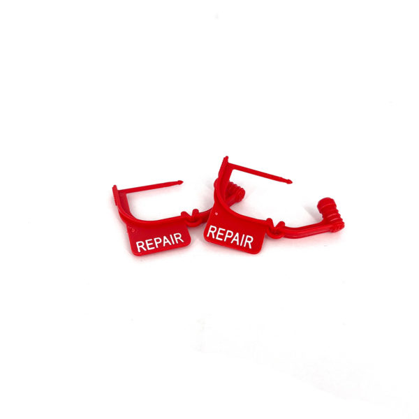 Red Surgical Instrument Repair Tag