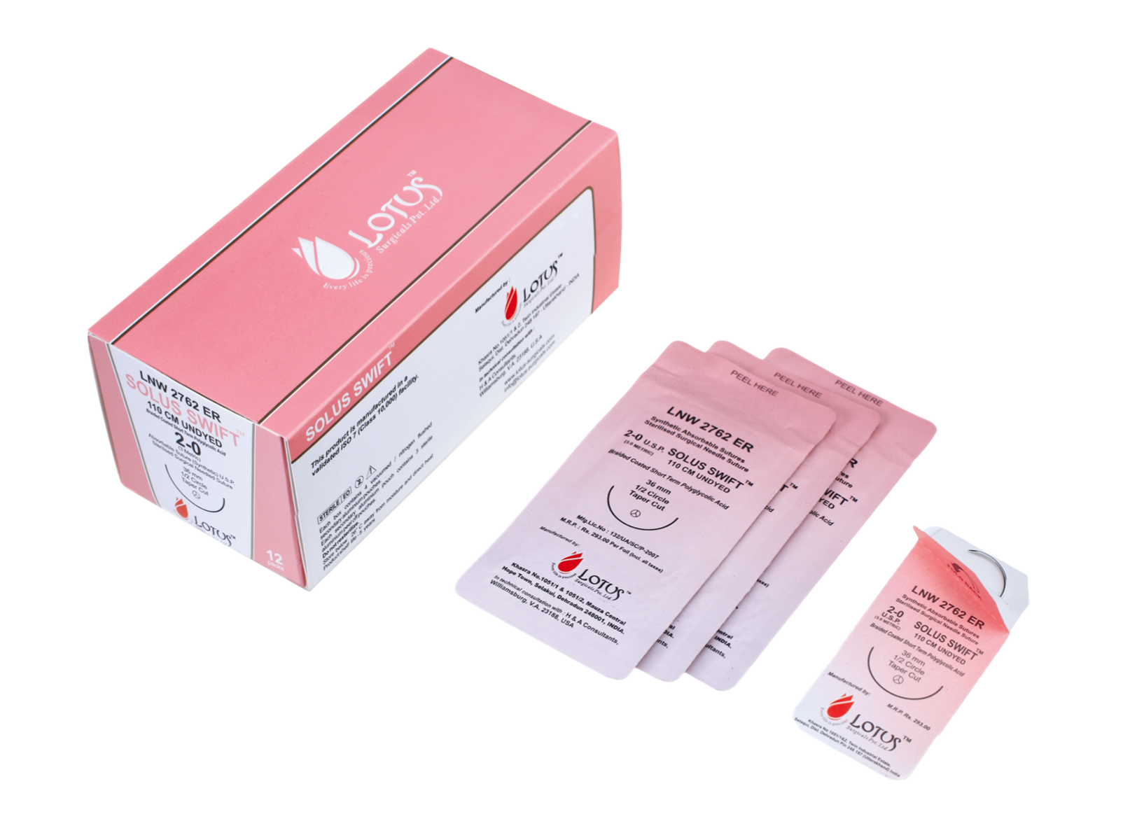 Solus 910 Swift® Polyglactin-910 Fast Absorbable Sutures
